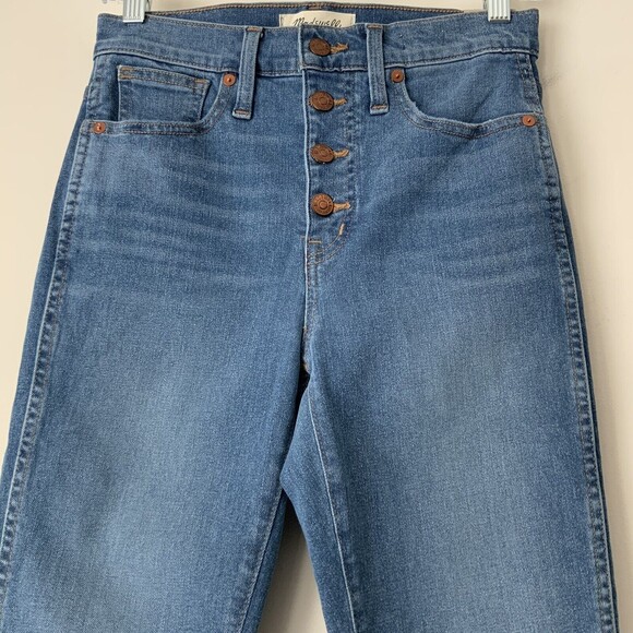 Madewell Jeans Size 26 Blue 10 High Rise Button Fly Skinny Magic Pocket. - Picture 13 of 13